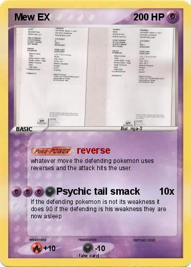 Pokemon Mew EX