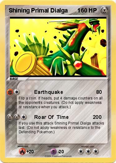 Pokemon Shining Primal Dialga      1