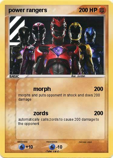 Pokemon power rangers