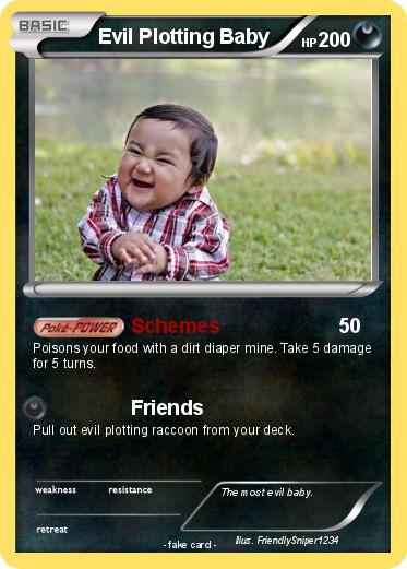 Pokemon Evil Plotting Baby