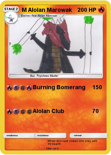 Pokemon M Alolan Marowak