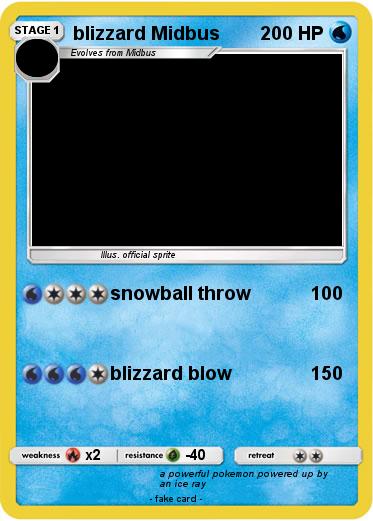 Pokemon blizzard Midbus