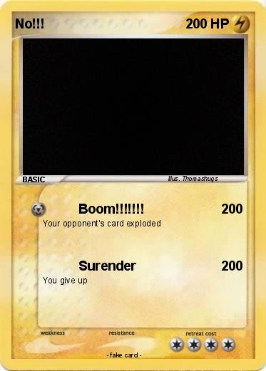 Pokemon No!!!