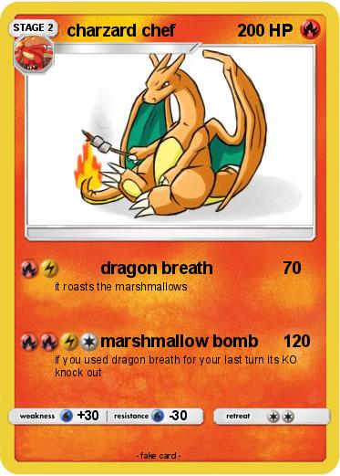 Pokemon charzard chef
