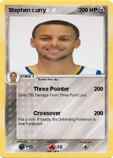 Pokemon Stephen curry