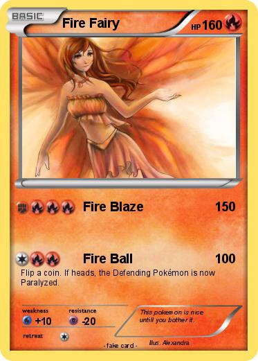 Pokemon Fire Fairy