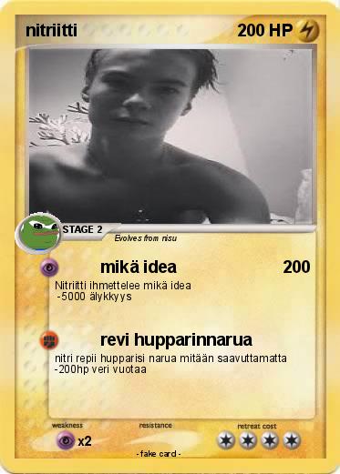 Pokemon nitriitti
