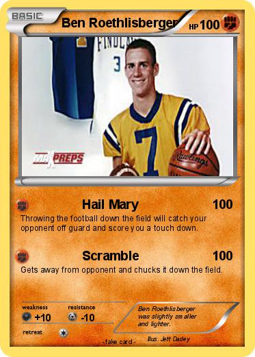Pokemon Ben Roethlisberger