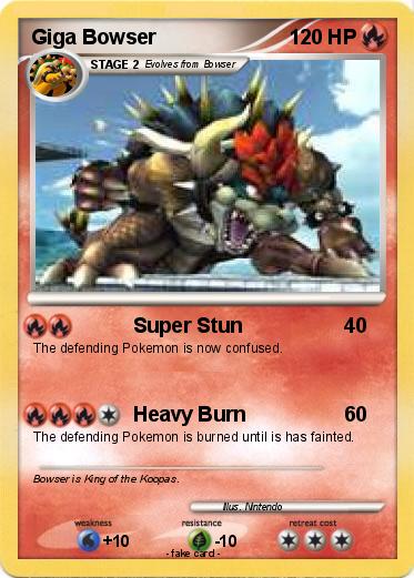 Pokemon Giga Bowser