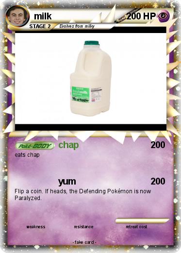 Pokemon milk