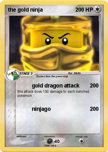 Pokemon the gold ninja