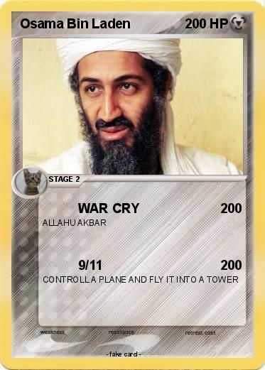 Pokemon Osama Bin Laden