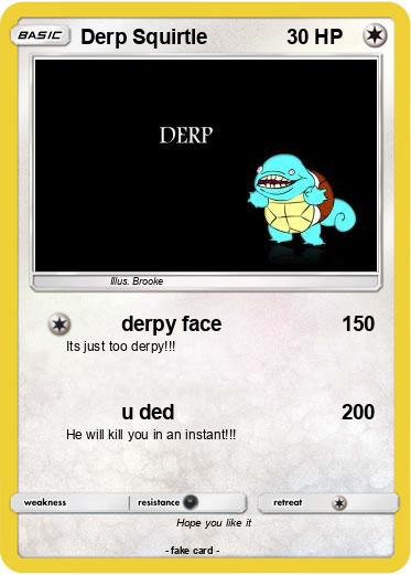 Pokemon Derp Squirtle
