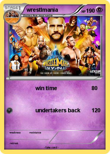 Pokemon wrestlmania