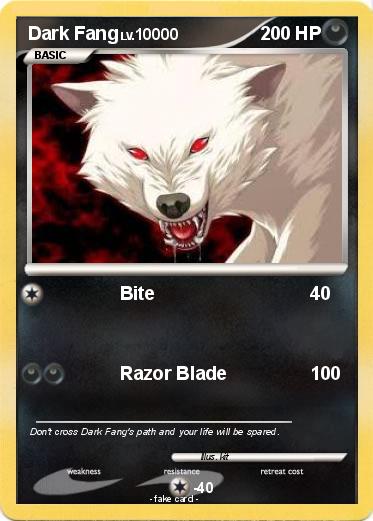 Pokemon Dark Fang