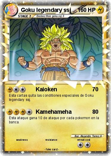 Pokemon Goku legendary ssj