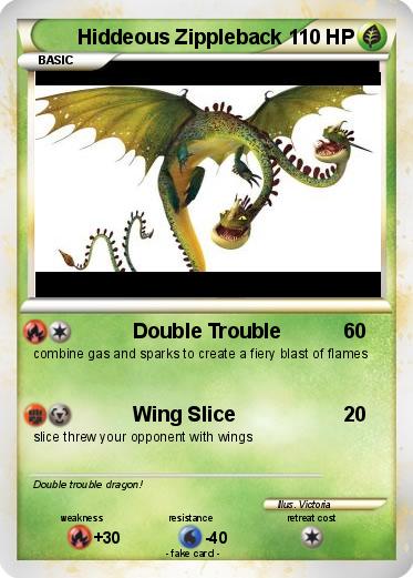 Pokemon Hiddeous Zippleback