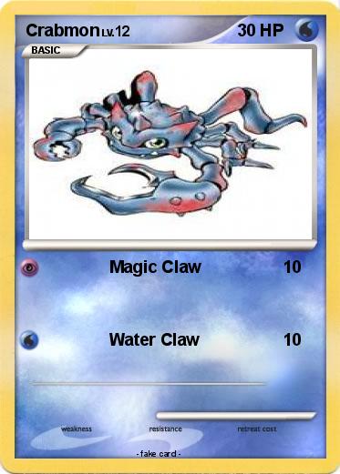 Pokemon Crabmon