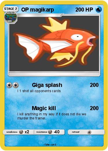 Pokemon OP magikarp