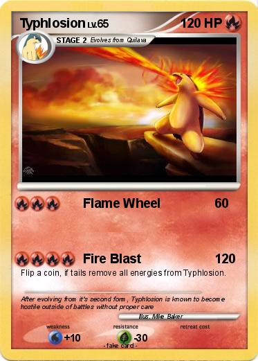 Pokemon Typhlosion