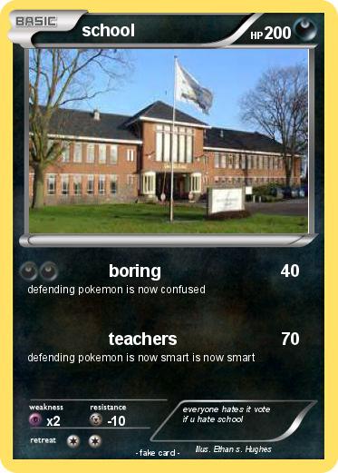 Pokemon school