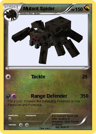 Pokemon Mutant Spider