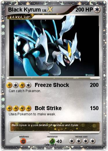 Pokemon Black Kyrum