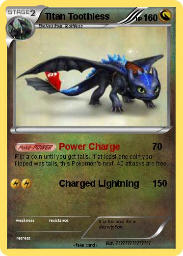 Pokemon Titan Toothless