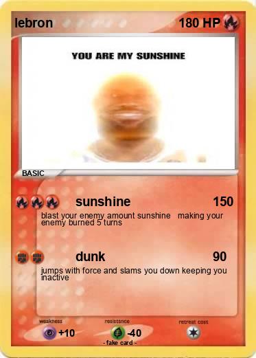 Pokemon lebron
