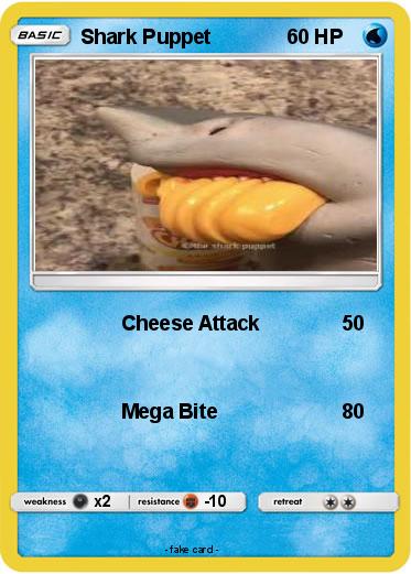 Pokemon Shark Puppet