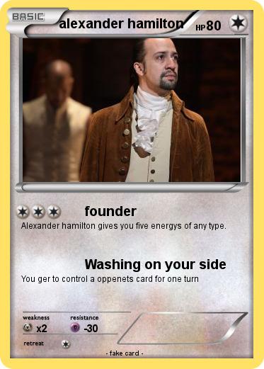 Pokemon alexander hamilton