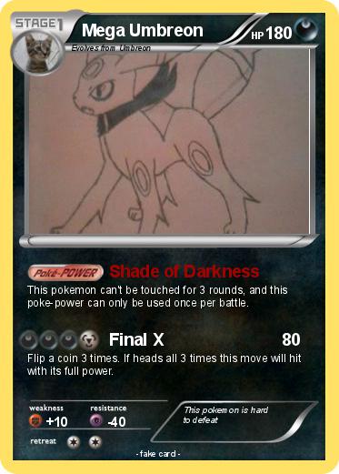 Pokemon Mega Umbreon