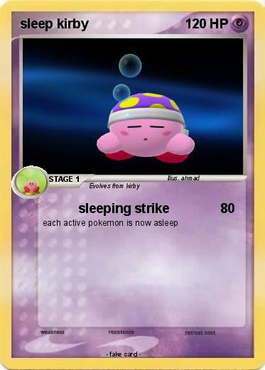 Pokemon sleep kirby