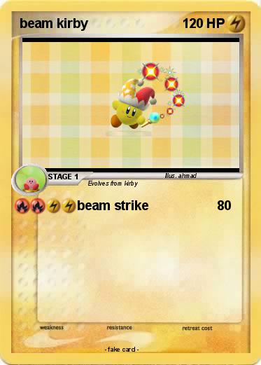 Pokemon beam kirby