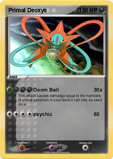 Pokemon Primal Deoxys