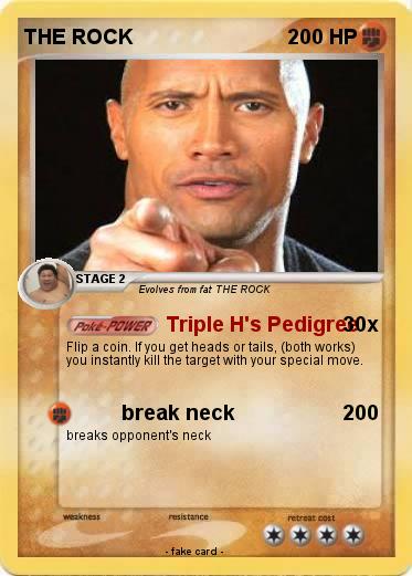 Pokemon THE ROCK