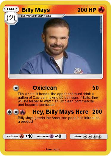 Pokemon Billy Mays