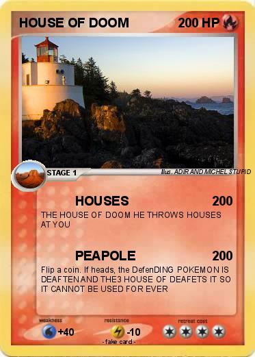 Pokemon HOUSE OF DOOM