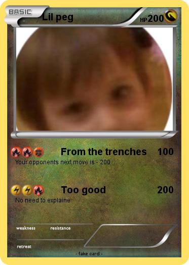 Pokemon Lil peg