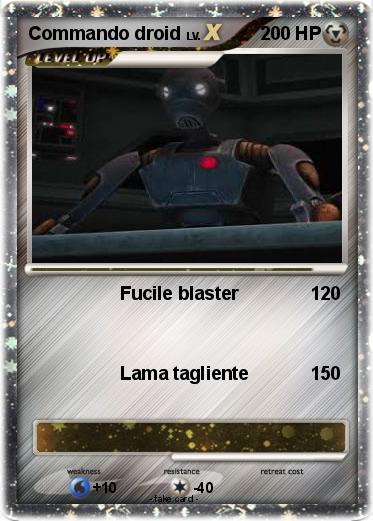 Pokemon Commando droid