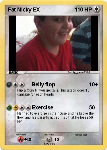 Pokemon Fat Nicky EX