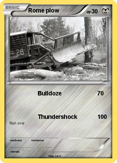 Pokemon Rome plow