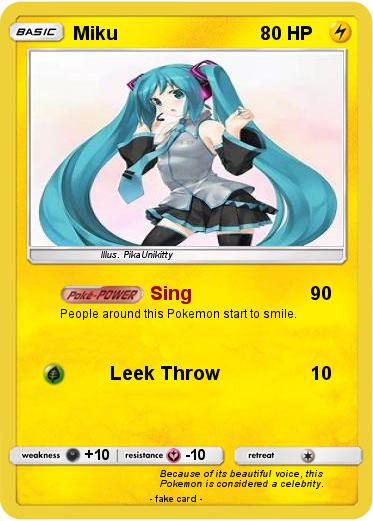 Pokemon Miku