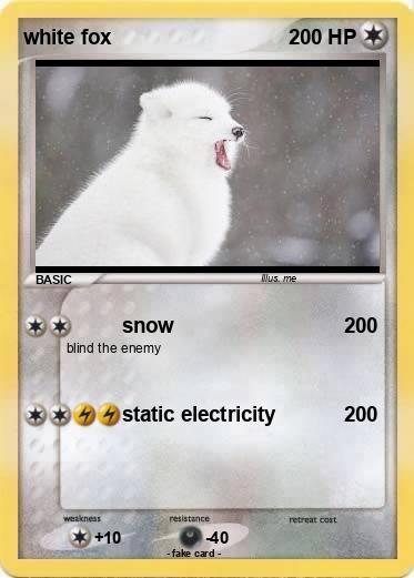 Pokemon white fox