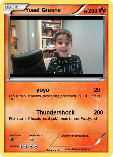 Pokemon Yosef Greene