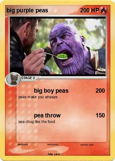 Pokemon big purple peas
