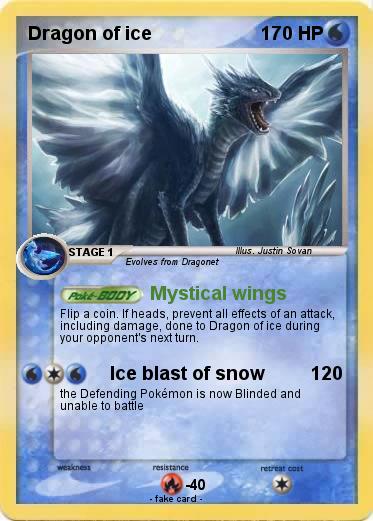 Pokemon Dragon of ice