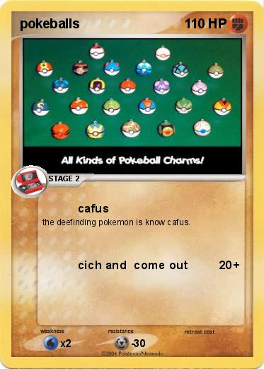Pokemon pokeballs