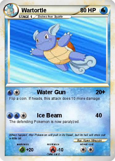 Pokemon Wartortle