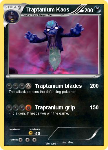 Pokemon Traptanium Kaos